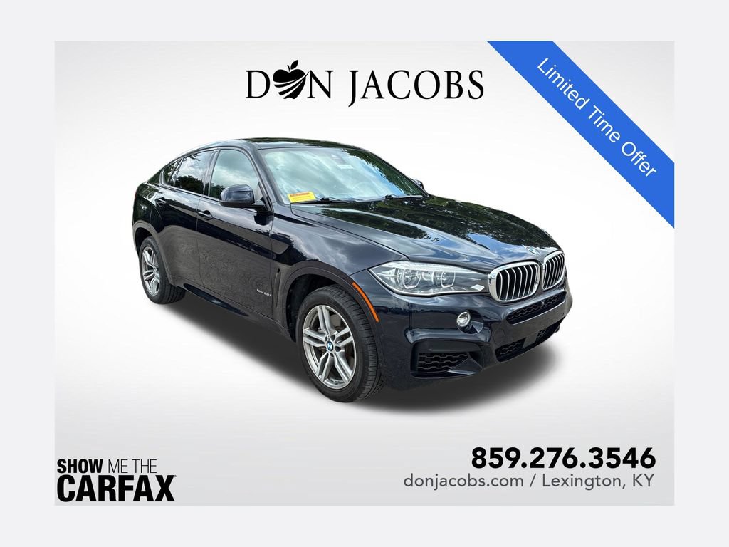 Used 2018 BMW X6 xDrive50i AWD/4WD 360° Tour