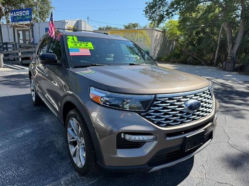 Used 2021 Ford Explorer Platinum w/ Equipment Group 601A AWD/4WD image 1