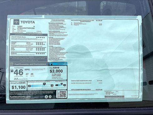 New 2026 Toyota Camry SE image 18