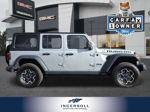 Used 2023 Jeep Wrangler Unlimited Rubicon 4xe w/ Cold Weather Group image 37