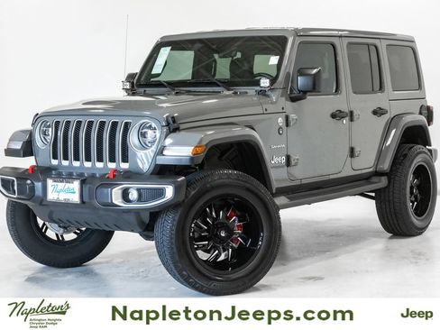 Used 2019 Jeep Wrangler Unlimited Sahara AWD/4WD image 1