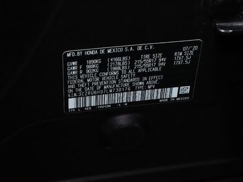 Used 2020 Honda HR-V Touring image 41