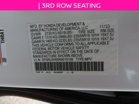 Used 2024 Honda Odyssey Elite image 17