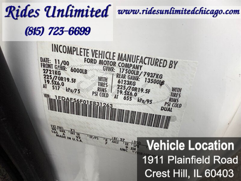 Used 2001 Ford F550 2WD Regular Cab Super Duty image 19