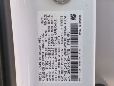 New 2026 Honda CR-V EX-L image 36