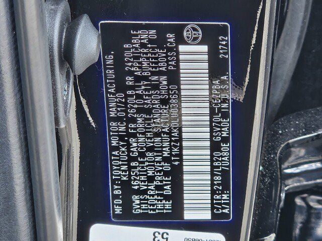 Used 2020 Toyota Camry XSE w/ Driver Assist Package FWD image 28