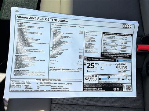 New 2025 Audi Q5 Premium Plus image 14
