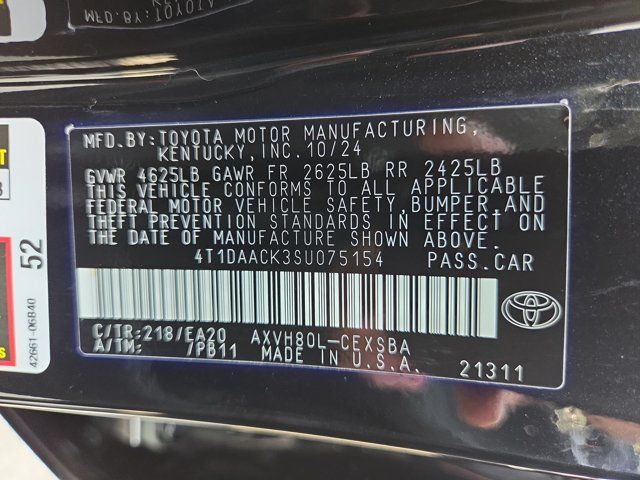 Used 2025 Toyota Camry SE FWD image 22