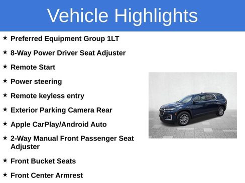 Used 2023 Chevrolet Traverse LT FWD image 4