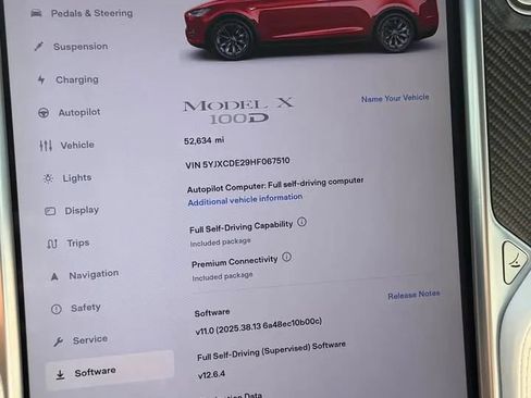 Used 2017 Tesla Model X 100D AWD/4WD image 12
