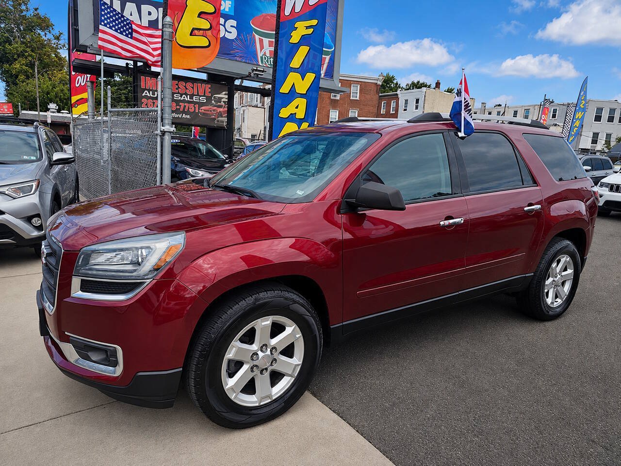 Used 2015 GMC Acadia SLE AWD/4WD image 3