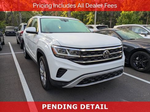 Used 2021 Volkswagen Atlas SE w/ Panoramic Sunroof Package FWD image 1