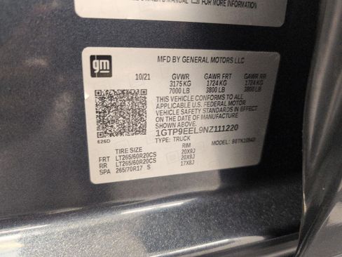 Used 2022 GMC Sierra 1500 AT4 w/ AT4 Premium Package AWD/4WD image 7