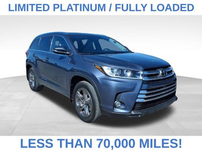 Used 2018 Toyota Highlander Limited Platinum