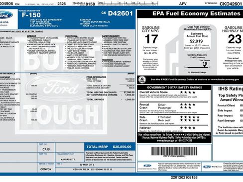 Used 2012 Ford F150 XLT w/ XLT Chrome Pkg RWD image 34