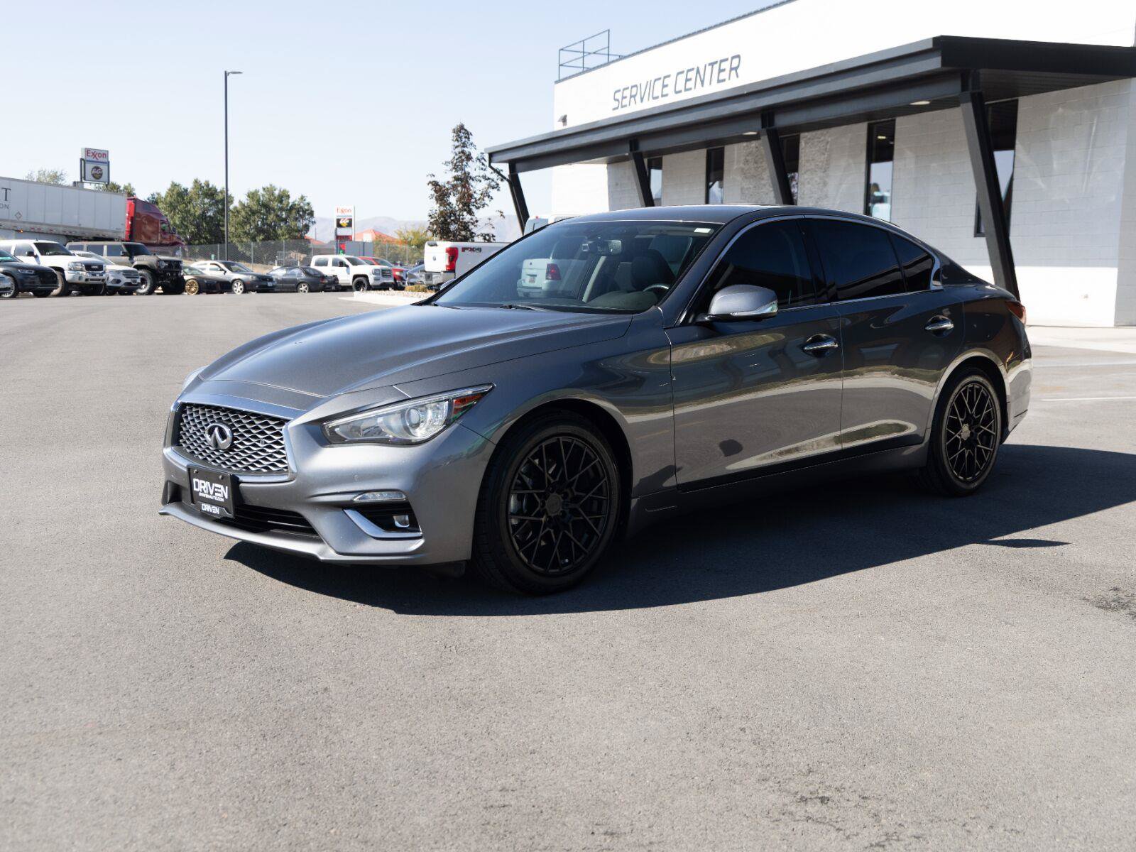 Used 2021 INFINITI Q50 Luxe w/ Cargo Package AWD/4WD image 3