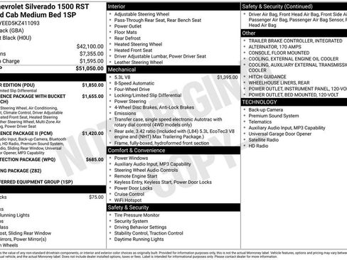 Used 2019 Chevrolet Silverado 1500 RST w/ All-Star Edition AWD/4WD image 7