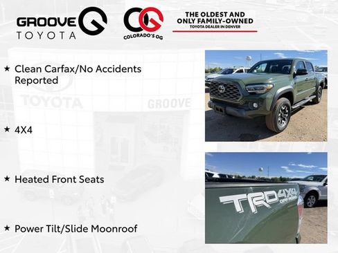 Used 2021 Toyota Tacoma TRD Off-Road w/ TRD Premium Off Road Package AWD/4WD image 4
