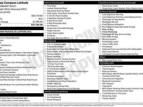 Used 2024 Jeep Compass Latitude AWD/4WD image 3