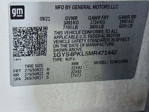 Used 2021 Cadillac Escalade ESV Sport w/ Driver Assist Tech Package image 31