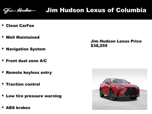 Certified 2022 Lexus NX 250 FWD w/ Towing Package (2000 Lbs) image 4