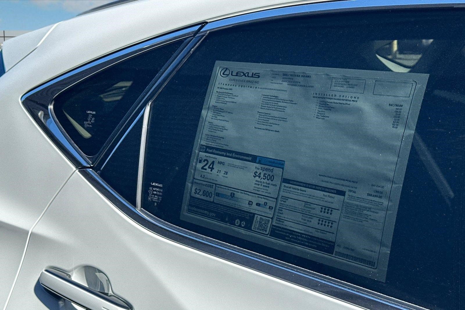 New 2026 Lexus NX 350 AWD w/ Premium Package image 29