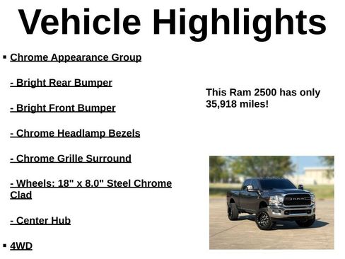 Used 2024 RAM 2500 Tradesman w/ Chrome Appearance Group AWD/4WD image 36