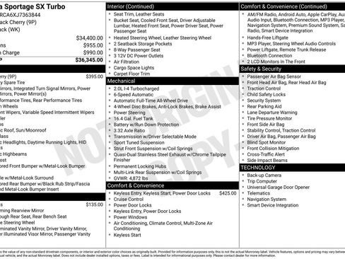 Used 2018 Kia Sportage SX image 7