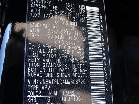 Used 2021 Nissan Rogue Platinum image 42