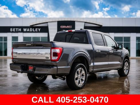 Used 2021 Ford F150 Platinum w/ Equipment Group 701A High AWD/4WD image 73