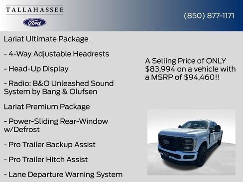 New 2026 Ford F350 Lariat w/ Black Appearance Package image 36