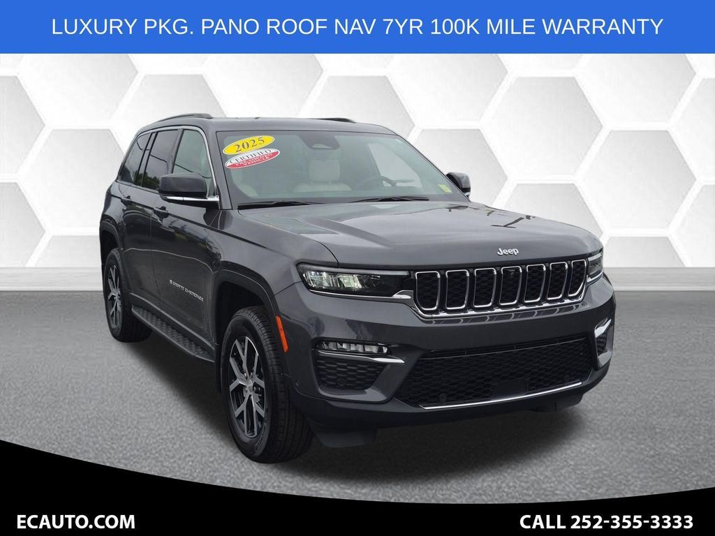Used 2025 Jeep Grand Cherokee Limited w/ Luxury Tech Group II AWD/4WD image 1