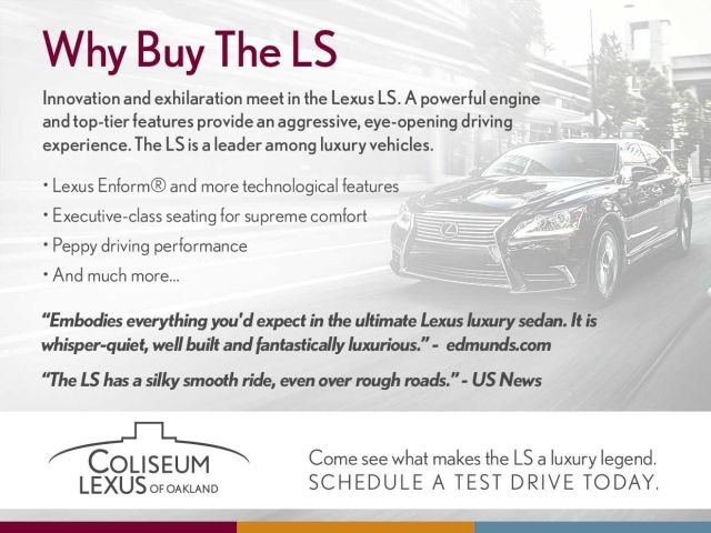 Used 2023 Lexus LS 500 w/ Accessory Package (Z1) RWD image 34