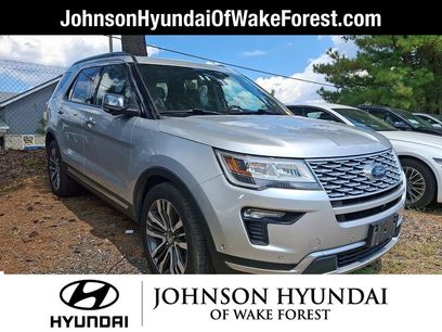 Used 2018 Ford Explorer Platinum
