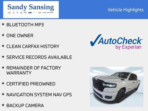 Used 2025 RAM 1500 Big Horn AWD/4WD image 3