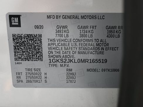 Used 2021 GMC Yukon XL Denali w/ Denali Premium Package AWD/4WD image 39