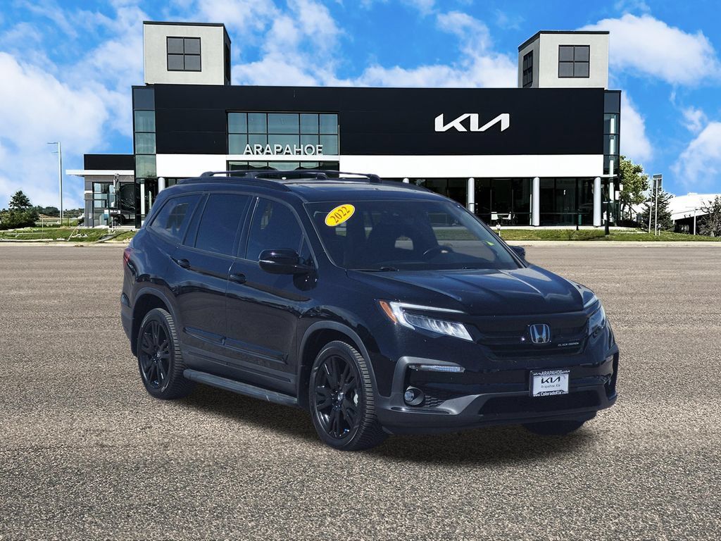 Used 2022 Honda Pilot Black Edition image 2