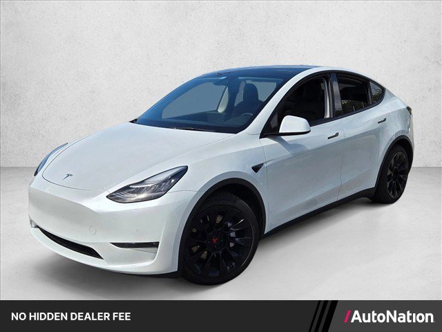 Used 2021 Tesla Model Y Long Range AWD/4WD image 1