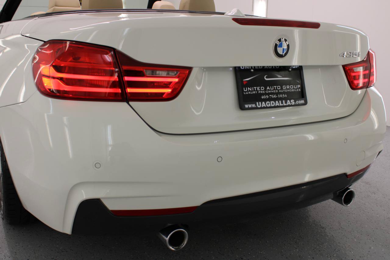 Used 2015 BMW 435i Convertible w/ Technology Package RWD image 24