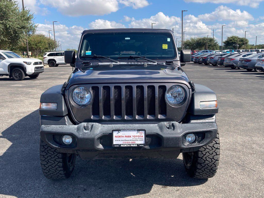 Used 2021 Jeep Wrangler Unlimited Sport w/ Sun And Sound Package AWD/4WD image 2