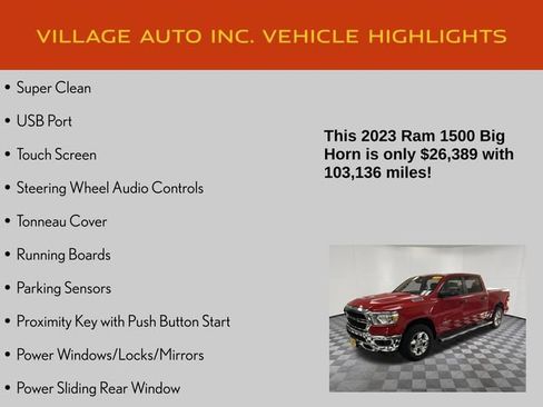 Used 2023 RAM 1500 Big Horn AWD/4WD image 7