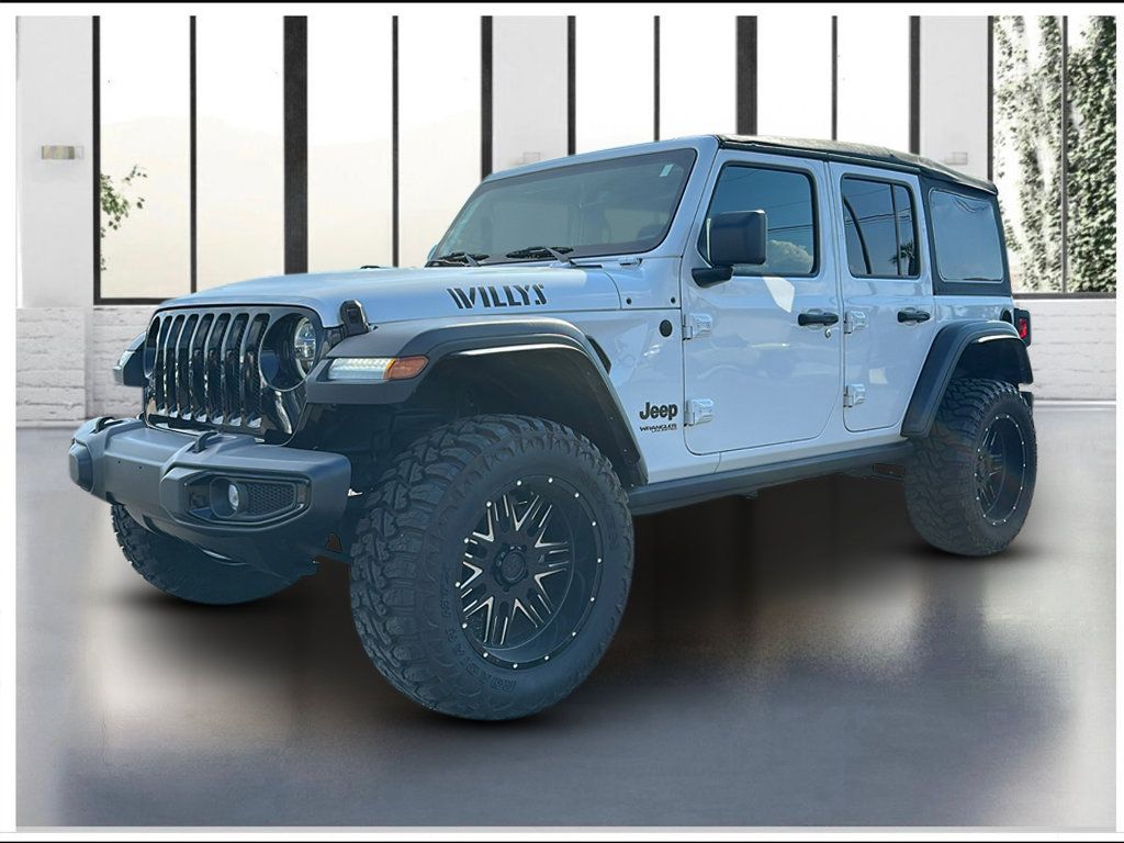 Used 2022 Jeep Wrangler Unlimited Sport AWD/4WD image 1