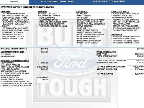 New 2026 Ford F150 STX w/ F-150 LOBO Package AWD/4WD image 2