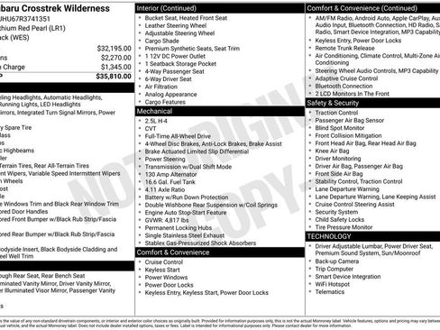 Used 2024 Subaru Crosstrek 2.5i Wilderness image 9