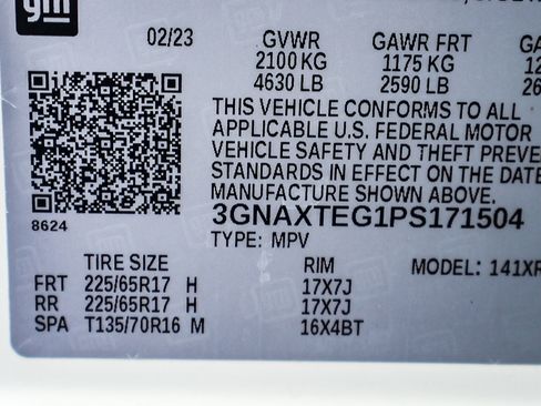 Used 2023 Chevrolet Equinox LT w/ Driver Convenience Package AWD/4WD image 26