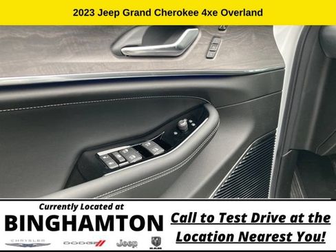 New 2023 Jeep Grand Cherokee Overland w/ Luxury Tech Group IV AWD/4WD image 7