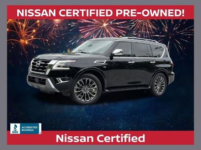 Certified 2022 Nissan Armada Platinum w/ Captain's Chairs Package