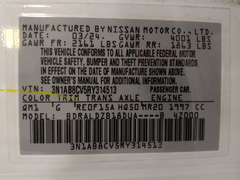 Used 2024 Nissan Sentra SV FWD image 33