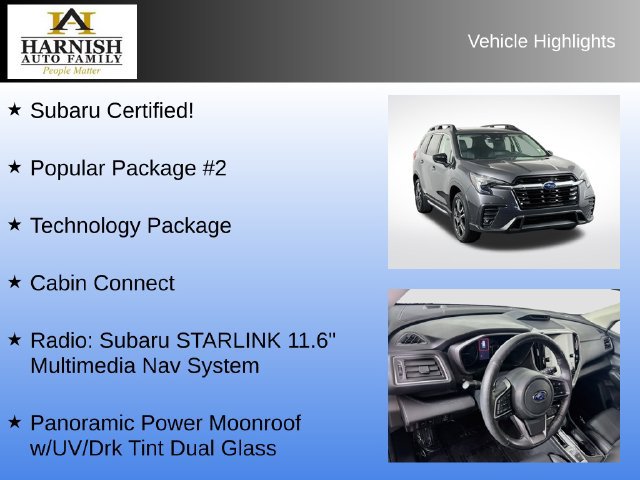 Certified 2024 Subaru Ascent Limited w/ Technology Package AWD/4WD image 8