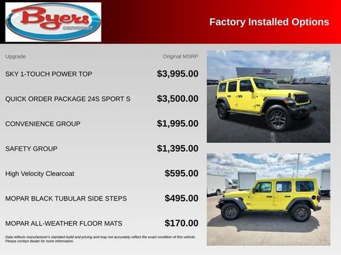 Used 2024 Jeep Wrangler Unlimited Sport AWD/4WD image 10